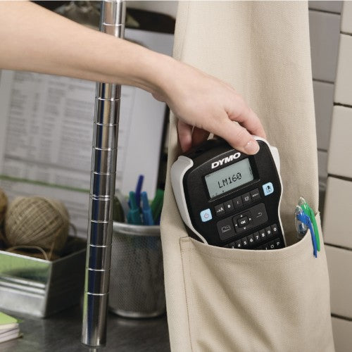 DYMO LabelManager 160 label printer Thermal transfer 160 x 160 DPI 12 mm/sec D1 AZERTY