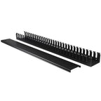 StarTech.com Vertical Cable Organizer with Finger Ducts - 20U - 3 ft.
