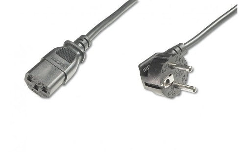 Mercodan 580820014 power cable Black 1.8 m Power plug type F C13 coupler