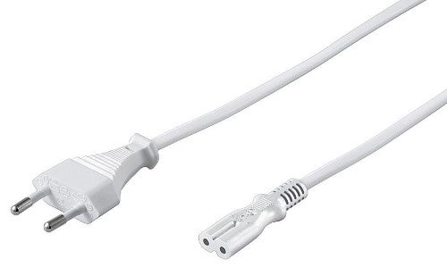 Microconnect PE030715W power cable White 1.5 m Power plug type C C7 coupler