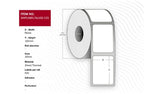 Capture SHIPLABEL76X102-C25 printer label White