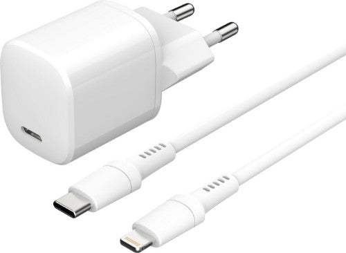 eSTUFF ES637500 mobile device charger Smartphone, Tablet White AC Fast charging Indoor