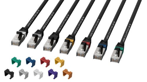Lanview LV-SFTP6A15B networking cable Black 15 m Cat6a S/FTP (S-STP)