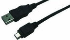 LogiLink CU0014 USB cable USB 2.0 1.8 m USB A Mini-USB B Black