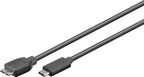 Microconnect USB3.1CAMIB3.06 USB cable USB 3.2 Gen 2 (3.1 Gen 2) 0.6 m USB C Micro-USB B Black
