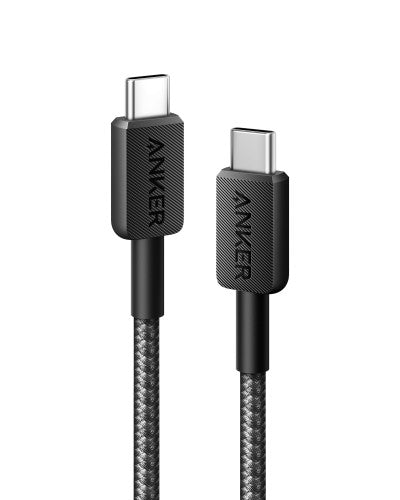 Anker 322 USB cable 0.9 m USB C Black