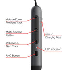 Verbatim TruSound ANC Neckband Earbuds Black