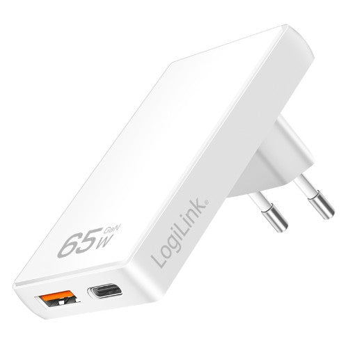 LogiLink PA0368 mobile device charger Universal White AC Fast charging Indoor