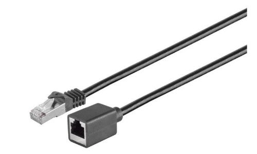 Microconnect SFTP6A03EXT networking cable Black 3 m Cat6a S/FTP (S-STP)