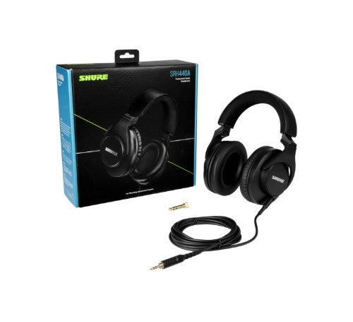 Shure SRH440 Headphones Wired & Wireless Stage/Studio Black