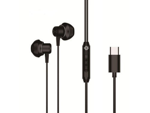 Conceptronic BRENDAN04B USB-C Ergomomic Earbud Headset