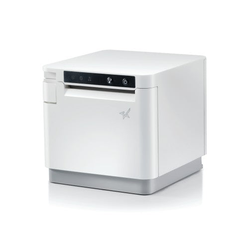 Star Micronics mC-Print3, Thermal, 3in, Cutter, Ethernet (LAN), USB, CloudPRNT, White, EU & UK, PS60C Power Supply included Wired & Wireless Direct thermal POS printer