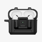 Spigen Lock Fit AirPods Pro 3 Case Matte Black
