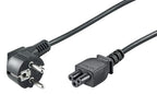 Microconnect PE010812 power cable Black 1.2 m Power plug type E+F C5 coupler