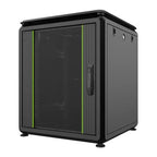 Lanview RDL12U66BL rack cabinet 12U Freestanding rack Black