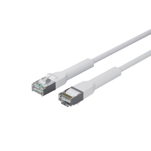Lanview LV-6AFTP-FLEX-ANG-03W-S networking cable White 3 m Cat6a U/FTP (STP)