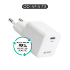 eSTUFF ES637027 mobile device charger Smartphone White AC Fast charging Indoor