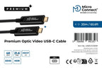 Microconnect USB3.1CC20OP USB cable 20 m USB C Black