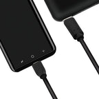 LogiLink CU0197 USB cable USB 2.0 1 m USB C Micro-USB B Black