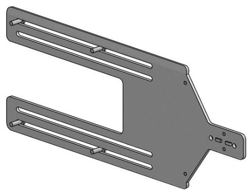 Ergonomic Solutions SpacePole Kiosk Kiosk straight bracket Portrait 15 to 22"