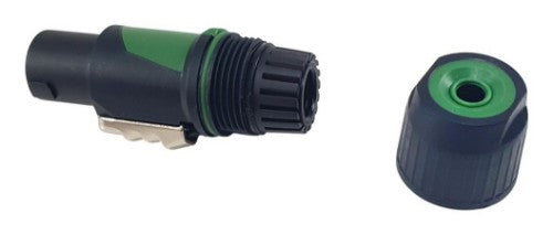 Equip 4-Pole speakON cable connector, Black