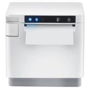 Star Micronics MCP31CI WT E+U, mPOS Receipt Printer - 400mm/s Direct Thermal, 58/80mm paper width, USB-C with Power Delivery for iOS / Android / Windows, Ethernet LAN, USB-A peripheral hub, CloudPRNT Next, White Case, EU UK, 24VDC PS included