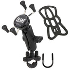 RAM Mounts X-Grip Phone Mount with Handlebar U-Bolt Base