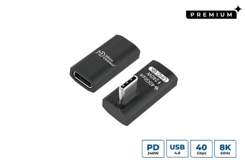 Microconnect USB4-CCFAS-240W USB cable USB4 Gen 3x2 0 m USB C Black