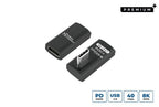 Microconnect USB4-CCFAS-240W USB cable USB4 Gen 3x2 0 m USB C Black