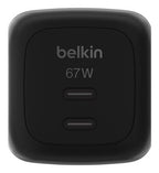 Belkin WCH020kqBK Universal Black AC Fast charging Indoor