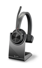 HP Poly Voyager 4310 UC Monaural Headset +BT700 USB-A Adapter +Charging Stand
