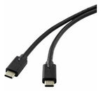 Microconnect DOCKUSB3.2CC1 USB cable USB 3.2 Gen 2 (3.1 Gen 2) 1 m USB C 100 W Black