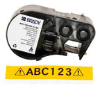 Brady M4C-750-595-YL-BK printer label Black, Yellow Self-adhesive printer label