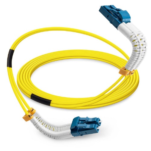 Lanview LVO2314005-FLEX InfiniBand/fibre optic cable 0.5 m LC Yellow