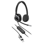 HP Poly Mission 625 Stereo USB Wired Headset (Bulk)