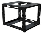 Lanview LVN-OPEN-8U-BL rack cabinet Black