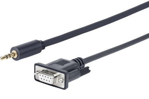 Vivolink PROMJDSUB9-25 serial cable Black 25 m 3.5mm