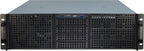 Inter-Tech 3U-30248 Rack Black, Stainless steel