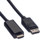 VALUE DisplayPort Cable, DP - UHDTV, M/M, 1 m