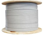 Lanview Cat6a F-UTP Network Cable 4x2xAWG23 500m networking cable White F/UTP (FTP) Round