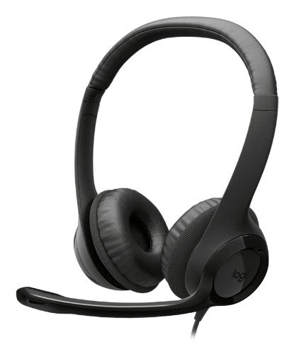 Logitech H390 USB Headset Wired Head-band Calls/Music USB Type-A Black