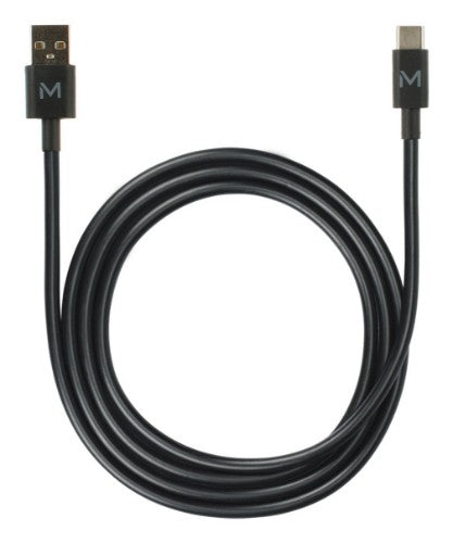 Mobilis 020013 USB cable 1 m USB A USB C 0.48 Gbit/s 10 W Black