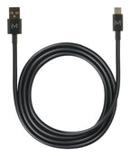 Mobilis 020013 USB cable 1 m USB A USB C 0.48 Gbit/s 10 W Black