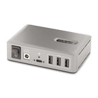 StarTech.com 10-Port USB-C Hub - 8x USB-A/2x USB-C - Self-Powered w/65W Power Supply - USB 3.1 10Gbps - Desktop/Laptop USB Hub w/USB-IF Certified 3ft Locking Cable, USB C Hub - TAA