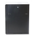 Techly I-CASE EW-2012BKL rack cabinet 12U Wall mounted rack Black