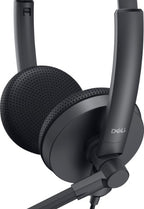 DELL WH1022 Headset Wired Head-band Calls/Music USB Type-A Black