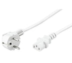 Microconnect PE010430W power cable White 3 m Power plug type E+F C13 coupler