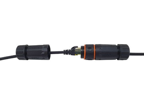 Equip Cat.6A S/FTP Outdoor Patch Cable, 1.0m, Black