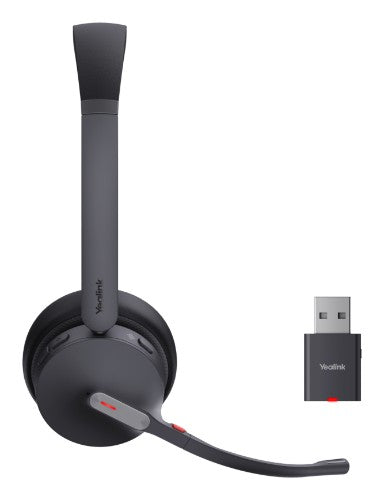 Yealink WH64 Hybrid Dual UC Headset Wireless Head-band Office/Call center Micro-USB Bluetooth Black