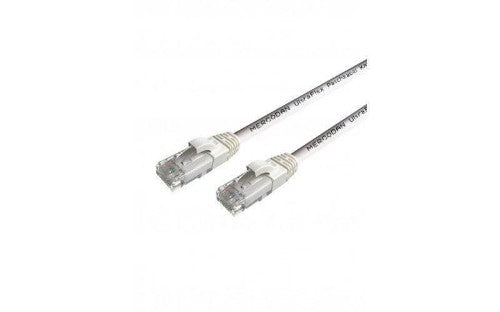 Mercodan UltraFlex Patchkabel KAT6 UTP, 15m, Hvid, LSZH Halogenfri, AWG26, kobber, FLUKE testet networking cable White Cat6 U/UTP (UTP) Round
